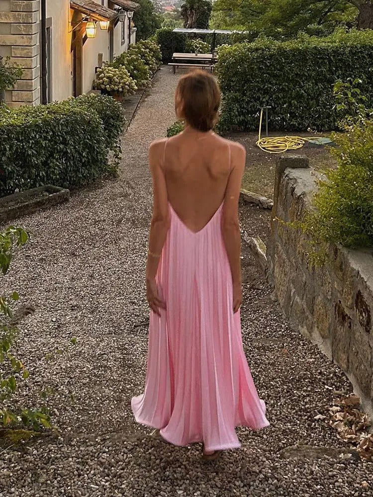 Amélie - Luxe Geplisseerde Halterjurk - Image 3