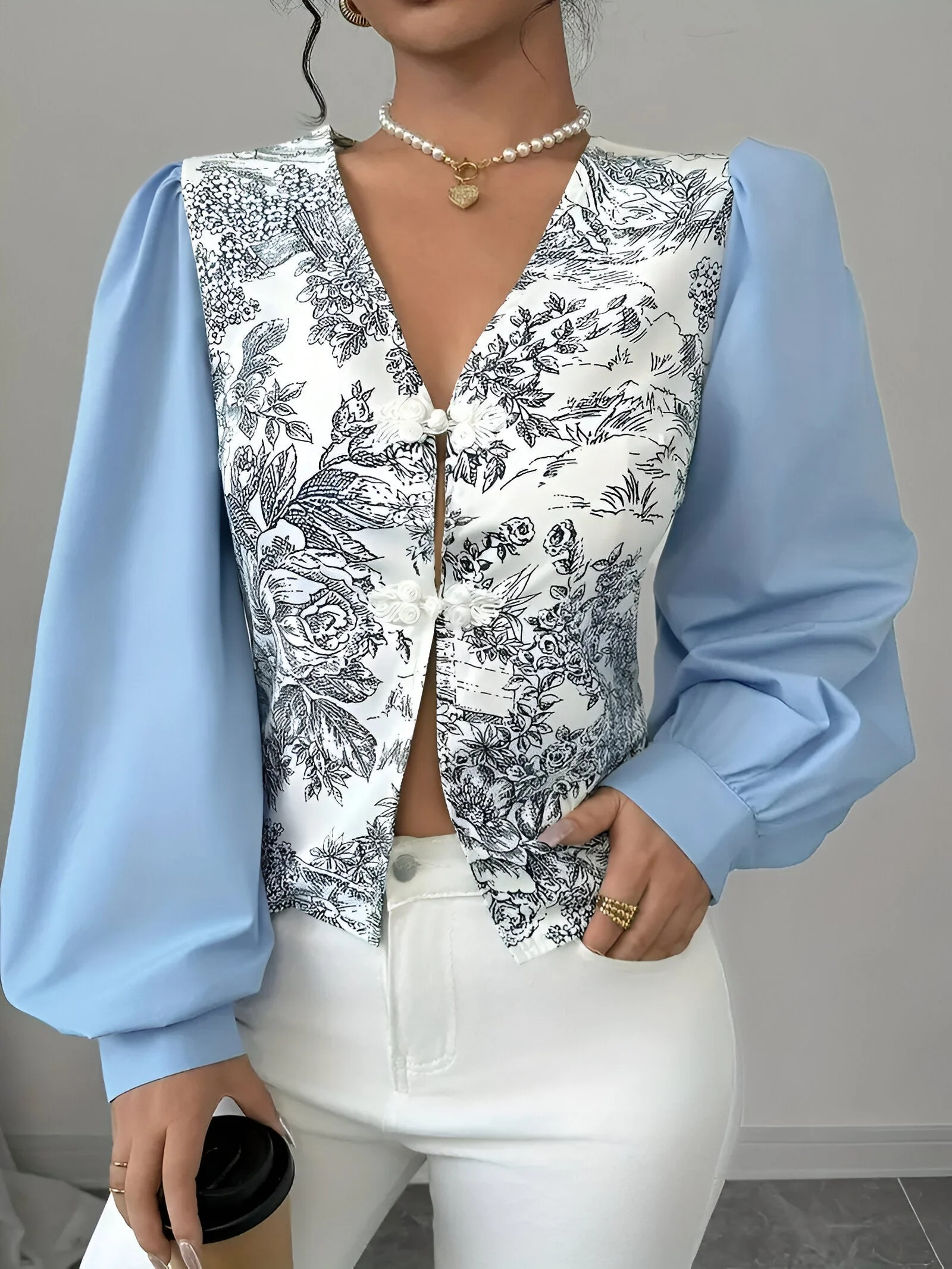 Blair - Bloemenprint Blouse - Image 6