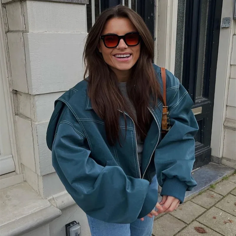 Elina - Oversized Bomberjack - Image 9