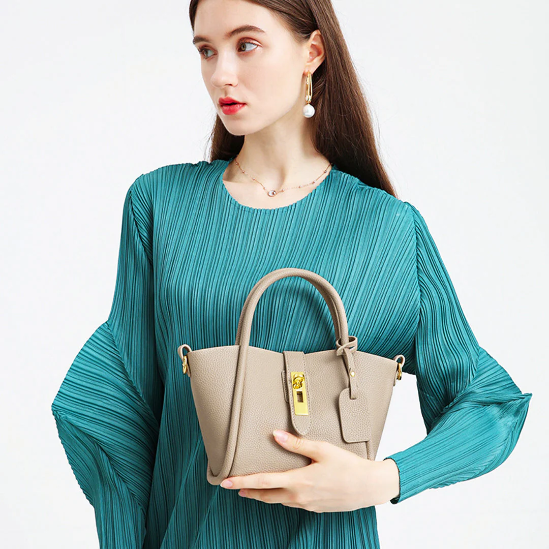 Emme - Luxe Leren Bucket Bag - Image 4