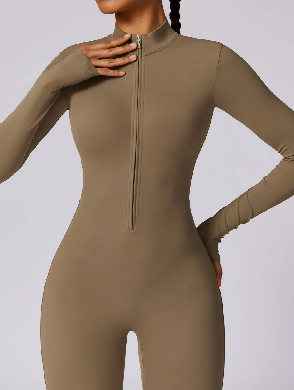 Fayenne - Shaping Yoga Fitness Jumpsuit met Lange Mouwen - Image 17