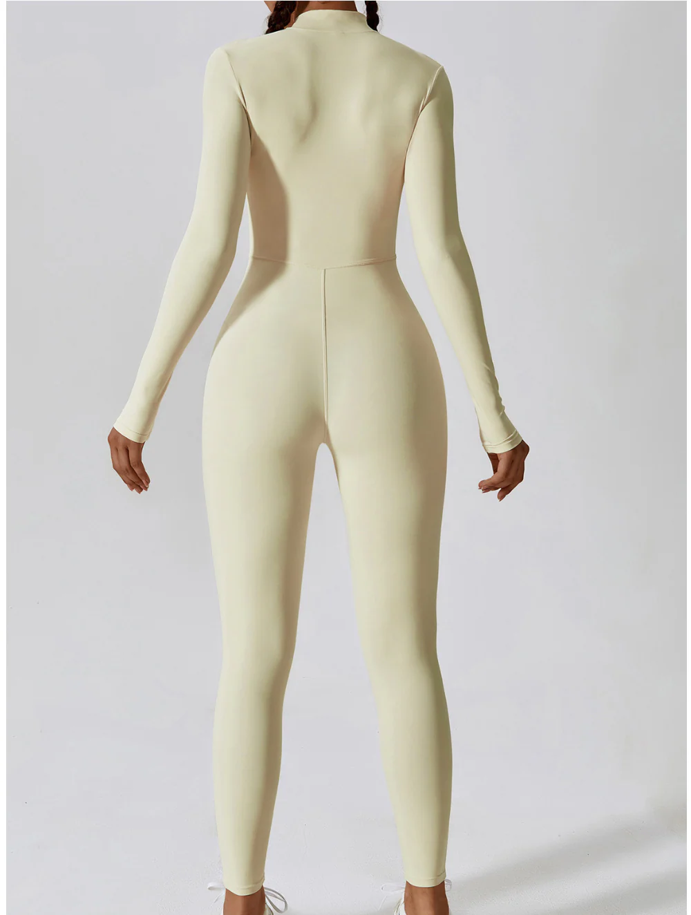 Fayenne - Shaping Yoga Fitness Jumpsuit met Lange Mouwen - Image 6