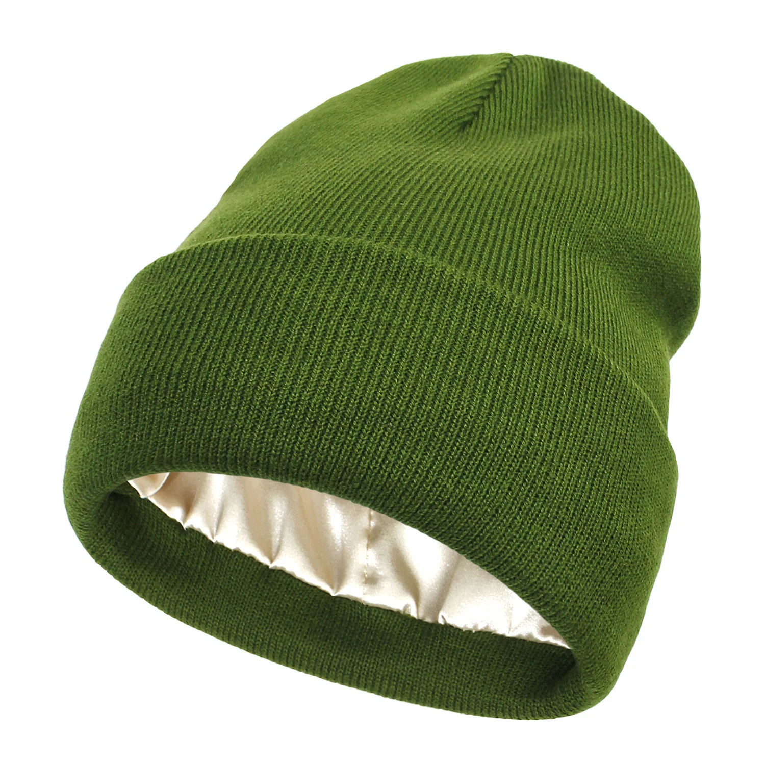 Hatty - Satijnen Binnenvoering Beanie - Image 6