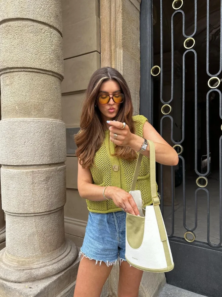 Ilya - Gebreid Dames Vest - Image 5