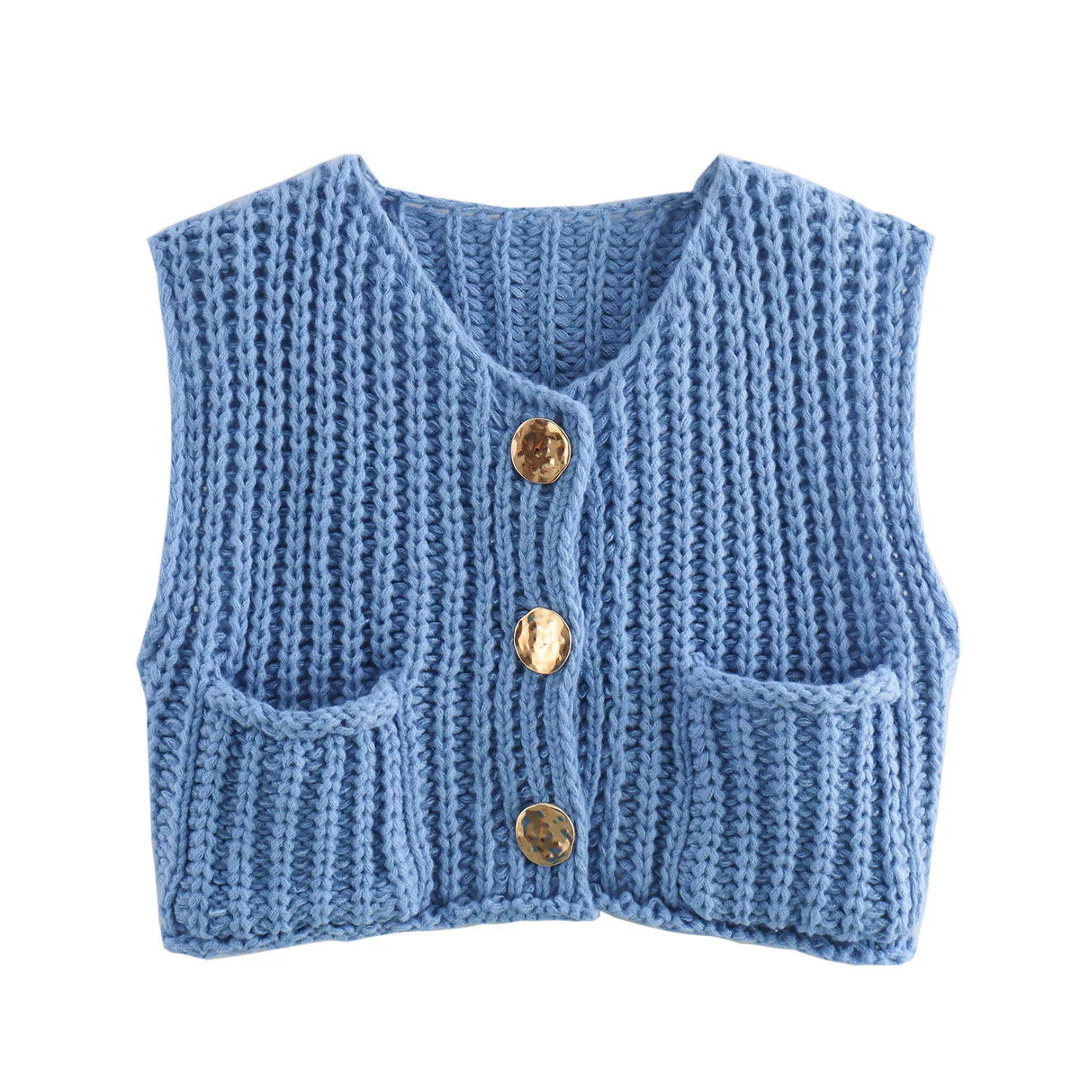 Lana - Mouwloos gebreid vest - Image 16
