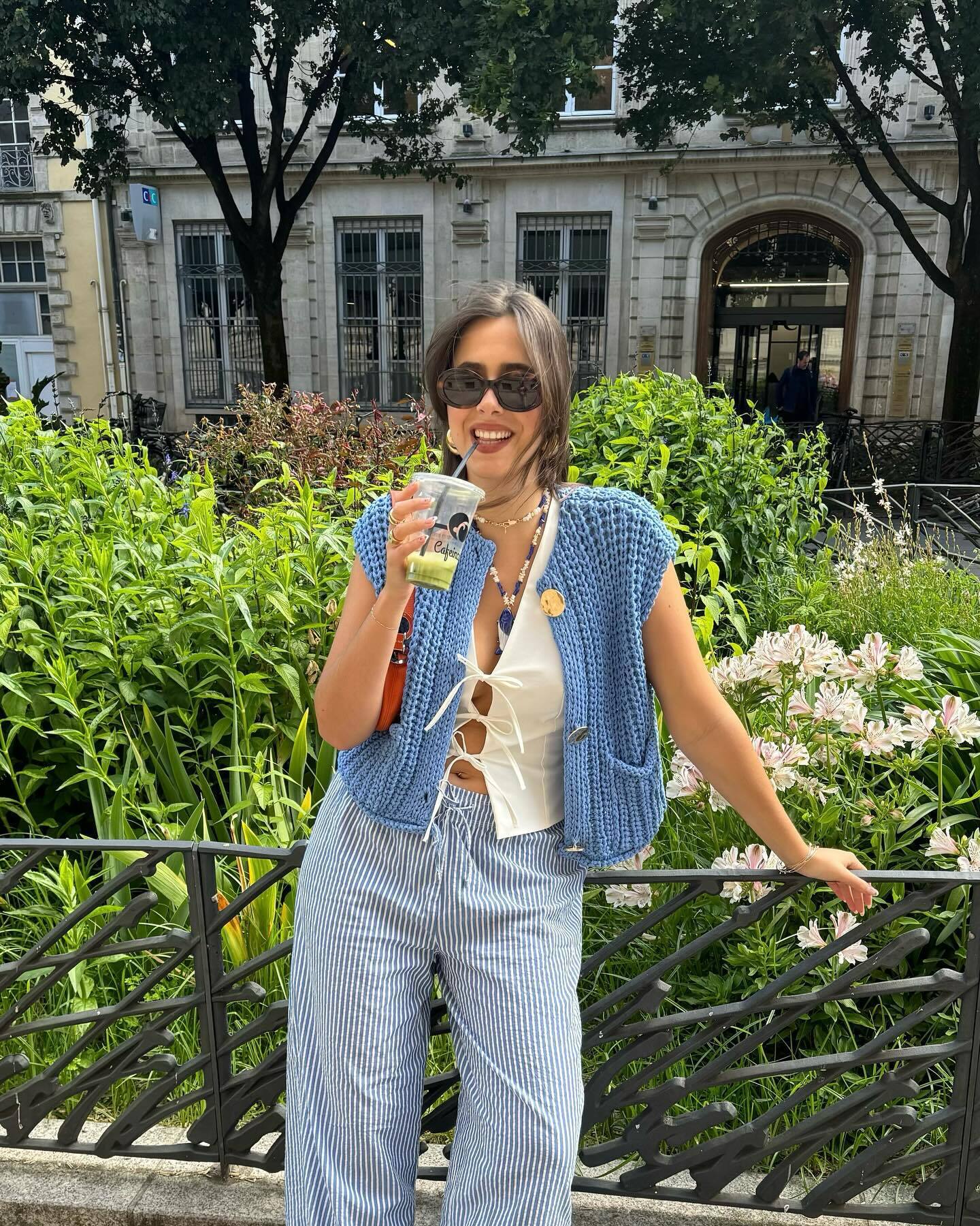 Lana - Mouwloos gebreid vest - Image 3