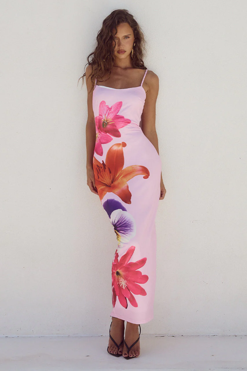 Liv - Bloemenprint Bodycon Jurk - Image 16