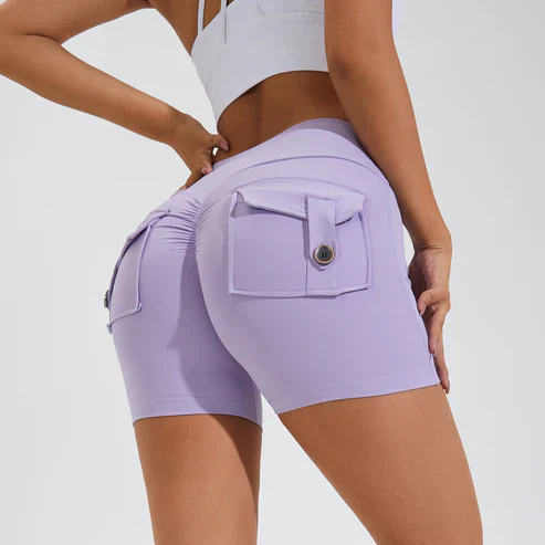 Zoe - Shorts met Hoge Taille en Push-Up Effect - Image 5